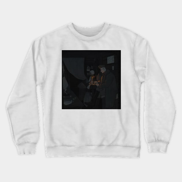 In the dugout Crewneck Sweatshirt by Otto von Faust